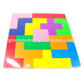 Personalizado Tetris Maze Game Brinquedo educativo de madeira Tetris Brinquedos clássicos de madeira clássica